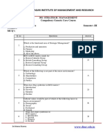 301 SM MCQ 2019