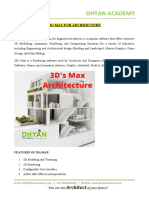 What Is 3ds MAX Architecture?