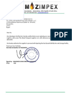 Confirmation Letter - Stellar