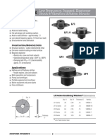 LF Series: Low Frequency, Rugged, Elastomer Shock & Vibration Isolation Mounts