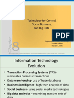 Daft - Chapter 8 - Techonology For Control, Social Business, and Big Data