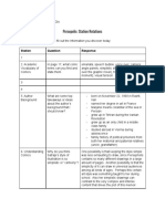 Persepolis Station Rotations