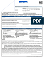 Claims Reimbursement Form (For MRC) : Member General Information