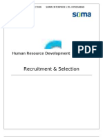 Recruitment & Selection: Human Resource Development