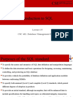 CSC 401: Database Management System