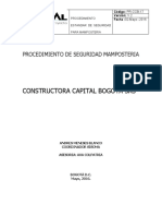 PR-CCB-17 V2 Procedimiento de Seguridad para Mamposteria