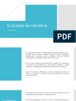 O Eclipse Da Narrativa