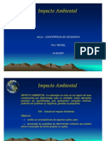 Geografia - Impacto Ambiental