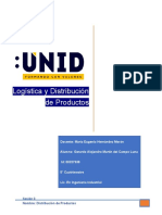 Logística y Distribución de Productos Tarea 3