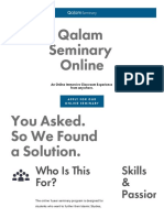 Year 2 Online - The Qalam Seminary