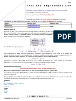 Data Structures and Algorithms Lab