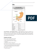 Acute Pancreatitis (Acute Pancreatic Necrosis)