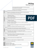 ECPE Writing Rating Scale