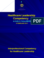 Healthcare Leadership Competency