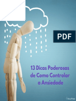 13 Dicas Poderosas de Como Controlar A Ansiedade