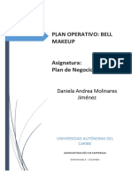 Plan Operativo Bell Makeup