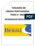 Prova Brasil Língua Portuguesa 5° Ano