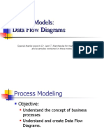 Process Models: Data Flow Diagrams