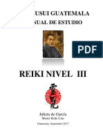 Manual Reiki Usui Iii - Master Julieta de Garcia 2016