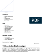 DSI Tableau de Bord (Informatique)