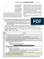 ISO 45001 2018 OHSMS - Audit Checklist