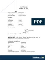 Granolate Plus - Ficha Tecnica - Set 2019