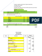 Income Statement and Balance Sheet