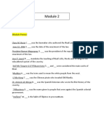 Lesson 4:: Module Pretest