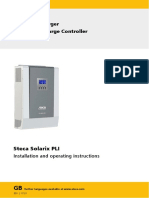 Inverter / Charger With Solar Charge Controller: Steca Solarix PLI