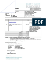 Proforma Invoice: 24/7 Networks Pvt. LTD