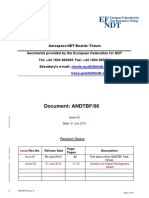 ANDTBF - 06 NDT Training Syllabus