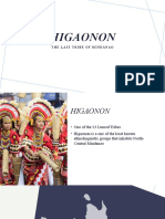 Higaonon: The Last Tribe of Mindanao