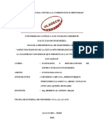 Aspectos Básicos de La Situación Problemática Respecto A La Salinidad y Humedad Que Presentan Las Viviendas en Su Localidad