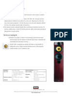 CDM 7se: F L o o R-Standing Loudspeaker System Product Summary