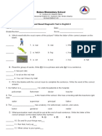 Diagnostic Test English 3