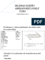 Problemas Diseño Intercambiadores Doble Tubo