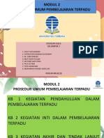 Kelompok 1 Modul 2 Prosedur Umum Pembelajaran Terpadu