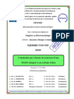 Djeriri Youcef: Commande Par Réseaux de Neurones D'une MADA Intégrée À Un Système Éolien