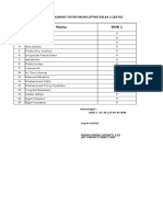 Pembagian Rombel Dan SIFT