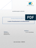 Gestion Financière Plan de Financement