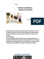 Terapia de Parejas Gottman-Semanas 15