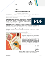 Actividad Tres - Talller de Estructuras Semánticas