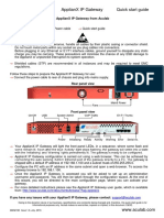 ApplianX IP Gateway Quick Start Guide