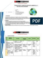 Plan Comité de Gestión Ambiental Santa Isabel