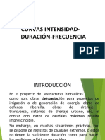 Curvas Intensidad Duración Frecuencia