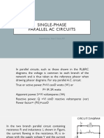 Single Phase Parallel AC Circuits