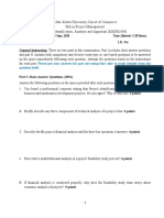 Addis Ababa University School of Commerce MA in Project Management Project Identification, Analysis and Appraisal (MAPM 606)