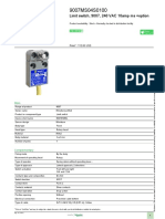 Nema Limit Switches - 9007MS04S0100