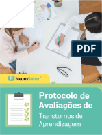 Protocolo de Avaliações de Transtornos de Aprendizagem - NeurosaberEd.3