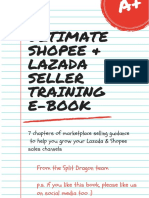 Ultimate Shopee and Lazada Seller Training Ebook by Split Dragon